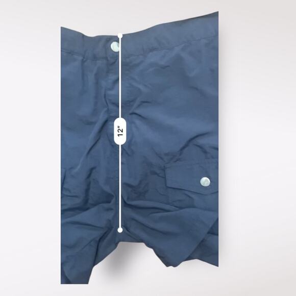 Henry Cotton’s Button‎ Closure Swim Trunks Mens Size Large Navy Swimwear - Picture 6 of 9